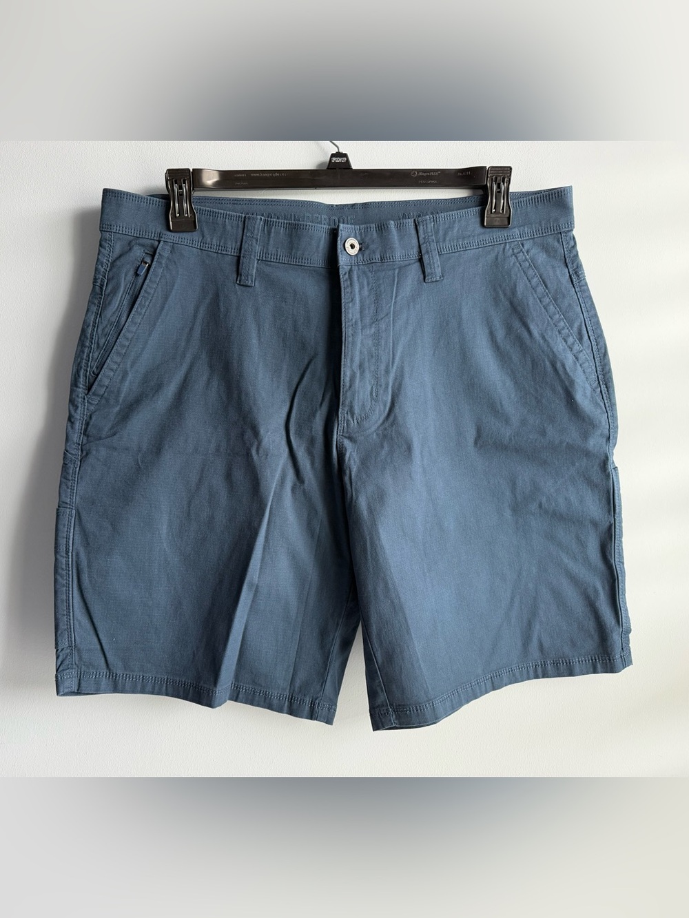 NWOT WP Weatherproof Men's Blue Ripstop Utility Short Size 36